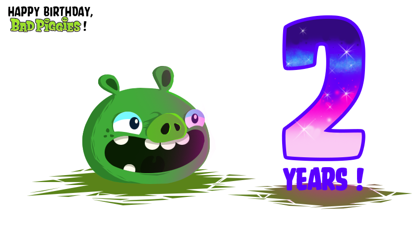 Happy Birthday, Bad Piggies !