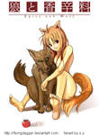 Spice and Wolf - Holo by Flyingdagger