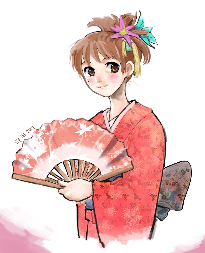 Kimono girl