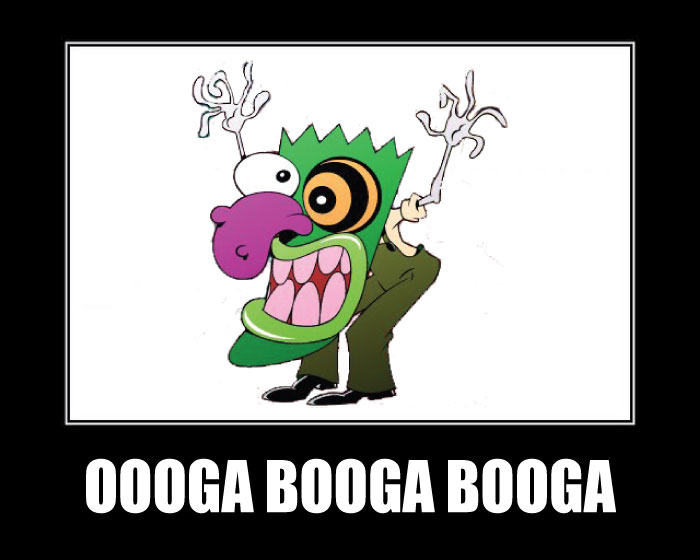 Oooga Booga Booga Poster