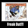 Captain Haddock Freak Out