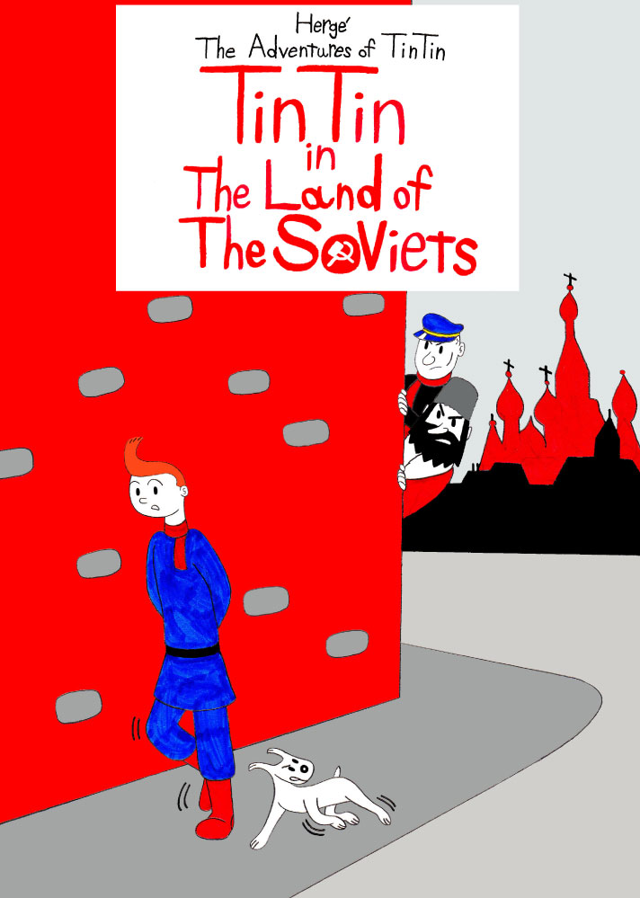 Tintin in the Land of the Soviets Redone