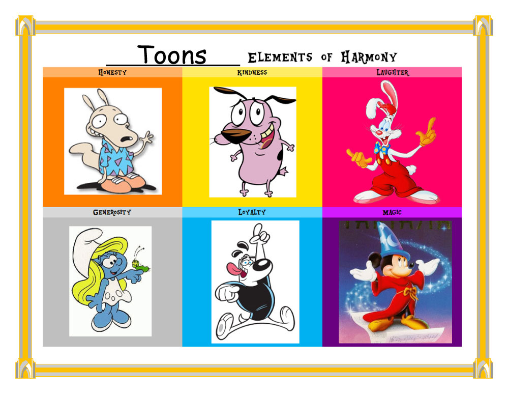 Toon Elements of Harmony by TandP on DeviantArt