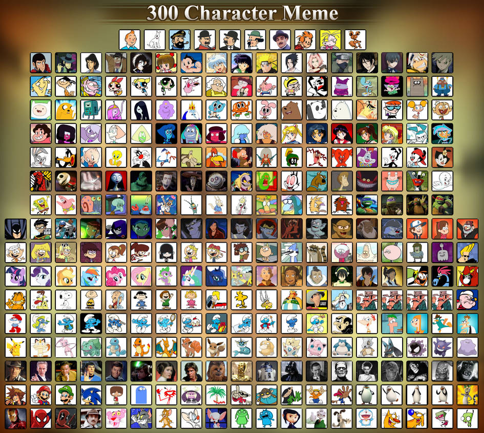 Memes characters. Мои персонажи meme by Nerra. Meme characters. 100 Character meme. 300 Characters.
