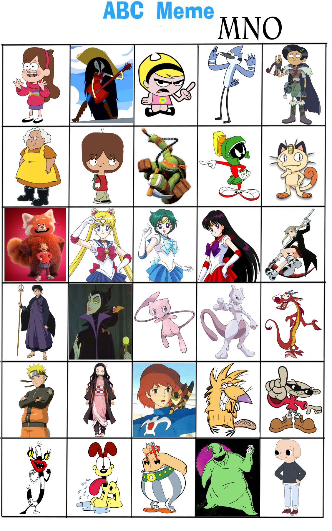 Abc Def Meme New ABC Meme MNO by TandP on DeviantArt