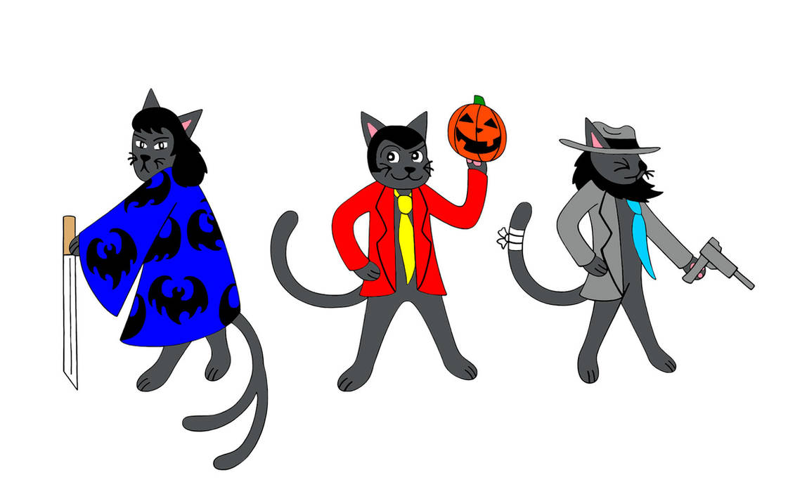 Thieving Black Cats by TandP on DeviantArt