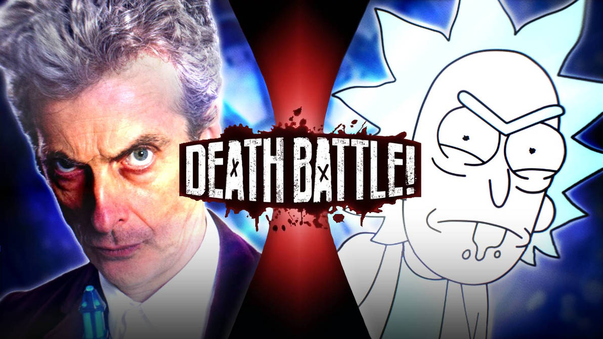 The Doctor vs Rick Sanchez thumbnail. by BiggerBeanBoiBash on DeviantArt
