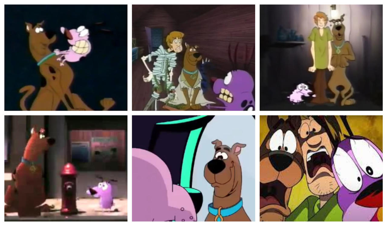 Courage The Cowardly Dog And Scooby Doo Crossover