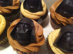 Darth Vader Cupcakes by Corpse-Queen