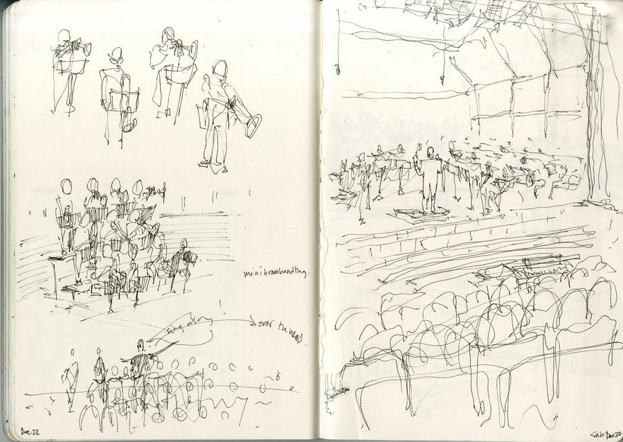 Concert Abstract Drawing Music Concert Sketches by Cmpkittykat on DeviantArt