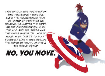 Captain America Quote Wallpaper