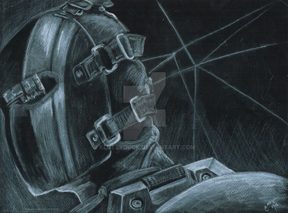 Tom  Clancy's Ghost Recon Phantom Charcoal Drawing