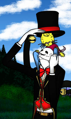 Splendid Day Out (Slenderman Fanart)(Birthday art)