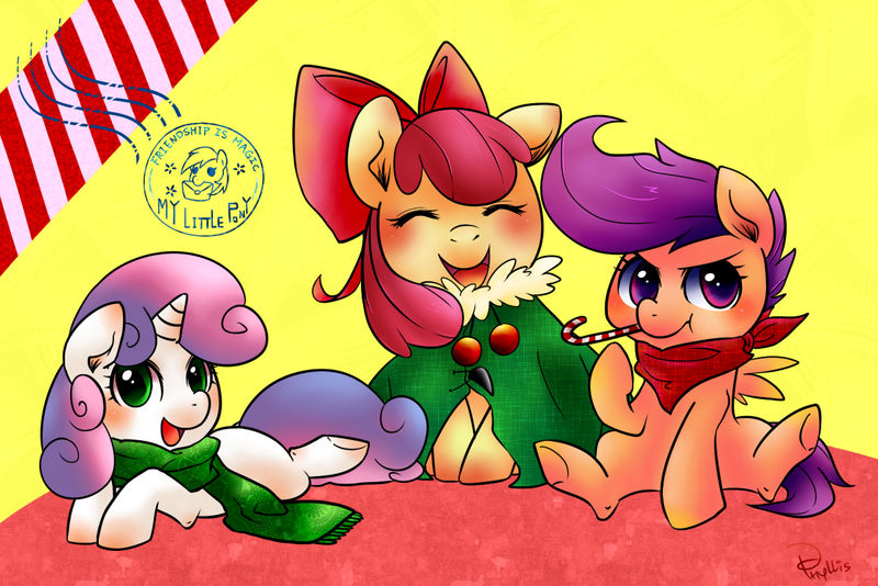 MLP - Merry Christmas from Cutie Mark Crusaders!!!