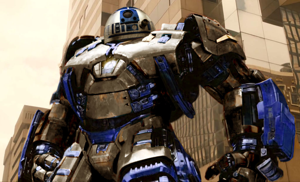 R2-D2 Starbuster by Algiark on DeviantArt