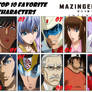 Top 10 Favorite Characters in Mazinger Z Infinity