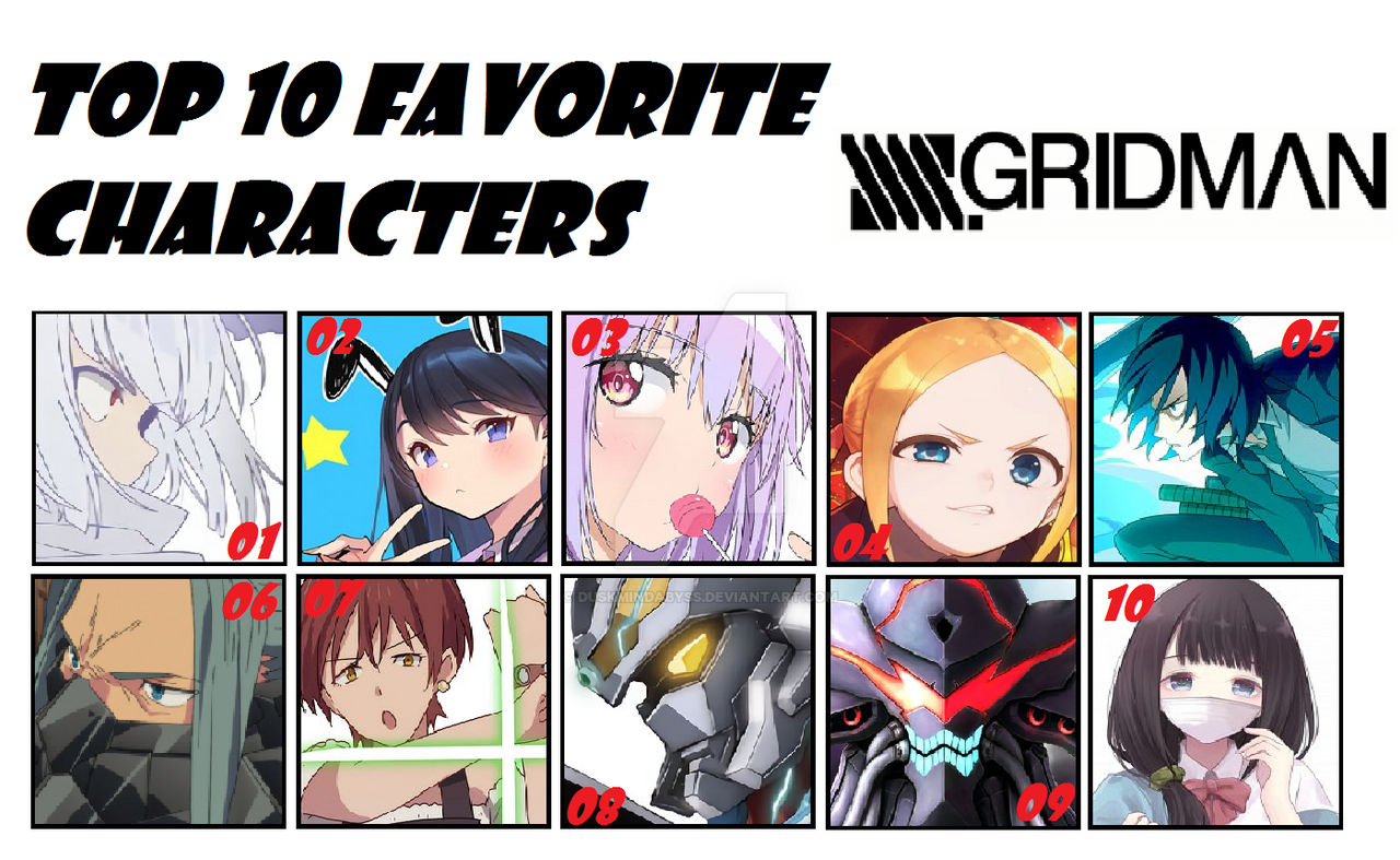 Top 10 Favorite Characters In Ssss Gridman By Duskmindabyss On Deviantart Top 10 Favorite Characters In Ssss Gridman By Duskmindabyss On Deviantart
