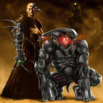 Inquisitor and Hounddog 2199 by IsraLlona