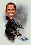 Obatman, the Dark Knight by IsraLlona
