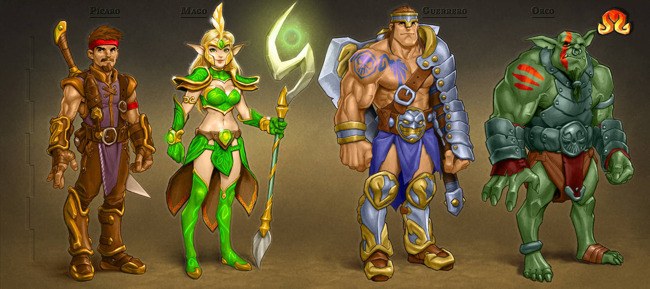 Games Characters. Deviantart Game characters concept by IsraLlona on DeviantArt