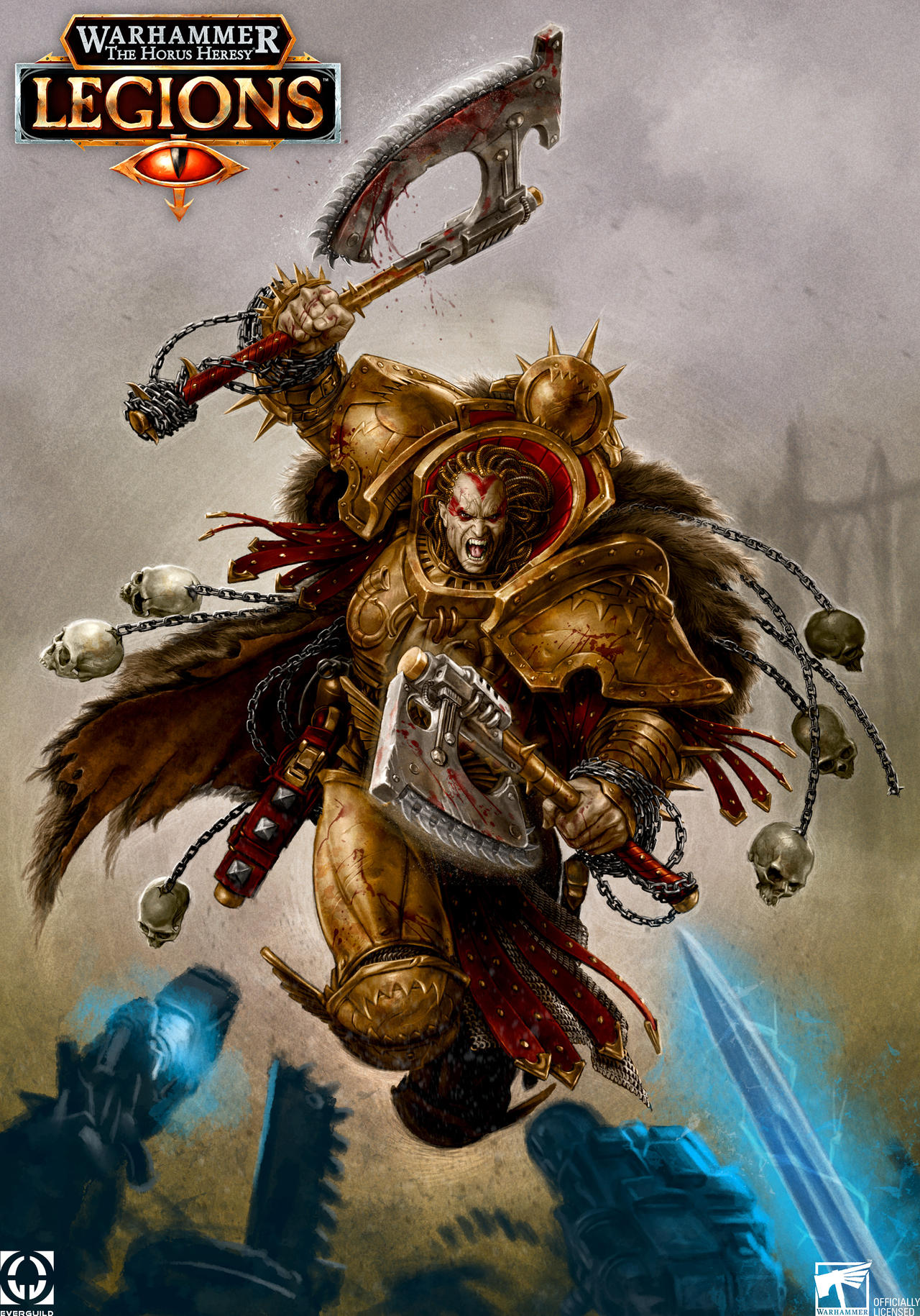 Angron In Chains Primarch Angron by IsraLlona on DeviantArt