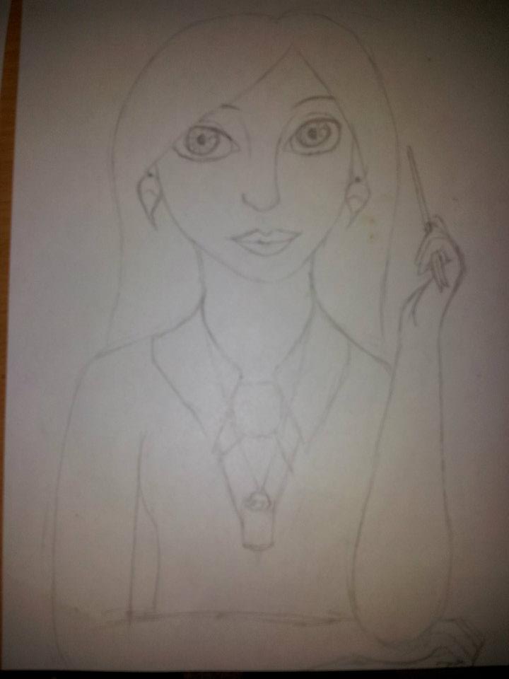 Drawing  Luna Lovegood from Harry Potter by ScottCentral on DeviantArt