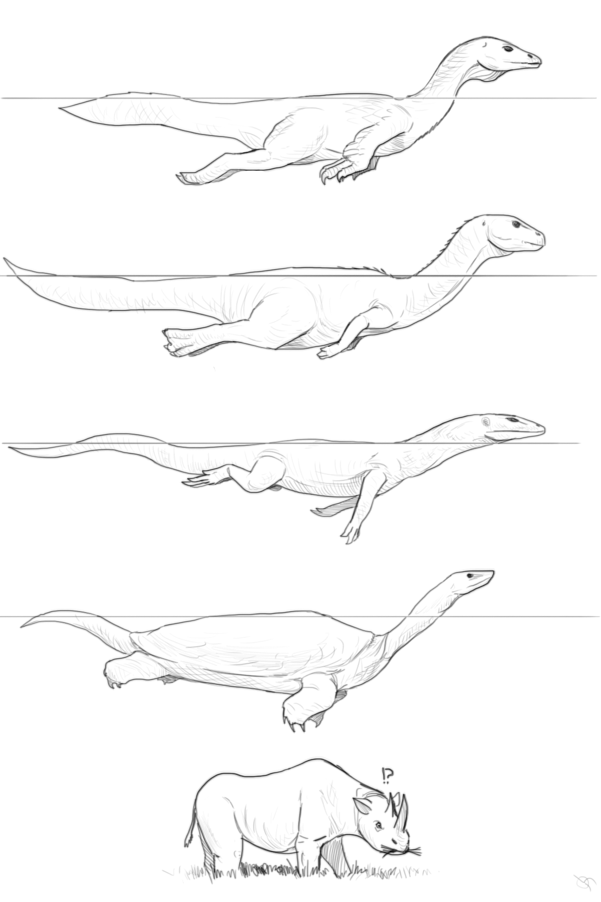 Mokele-mbembe : r/SpeculativeEvolution