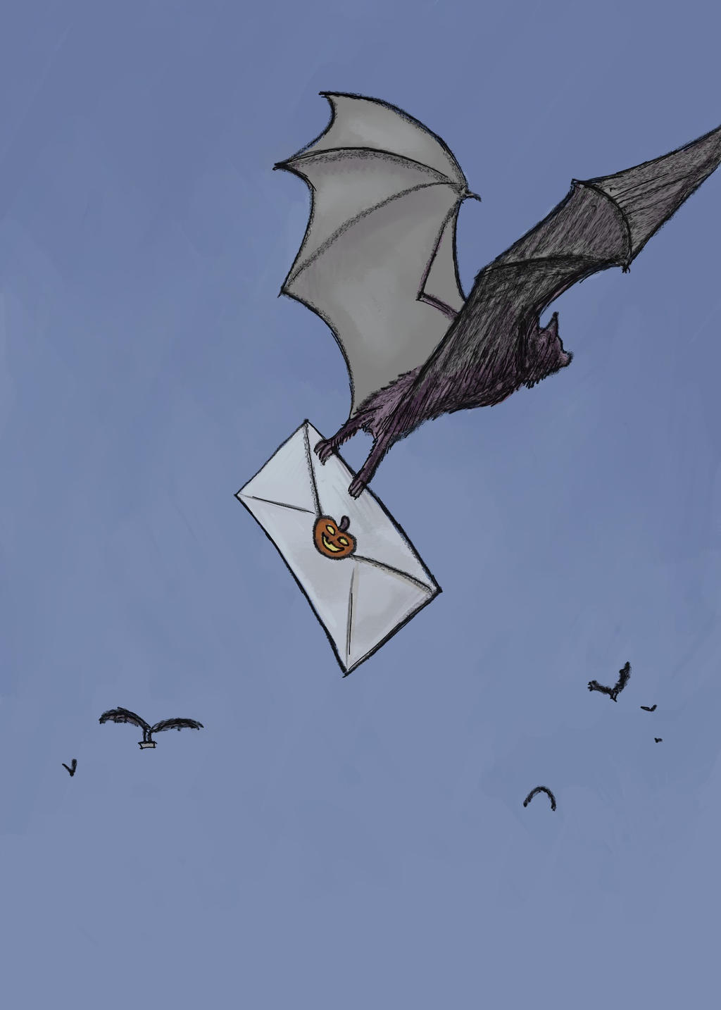 Deviantart Mailbird Midnight Mail Carrier by McTalon on DeviantArt