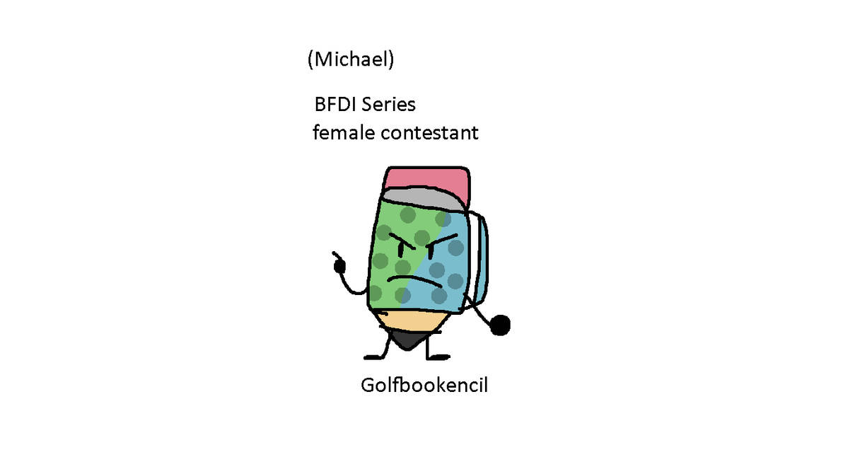 Bfdi Phrame BFDI Fusion by Voice - Golfbookencil by AbbysekALT on DeviantArt