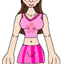 HexaFusion Base Girl, she wears her Pink Stella Cr