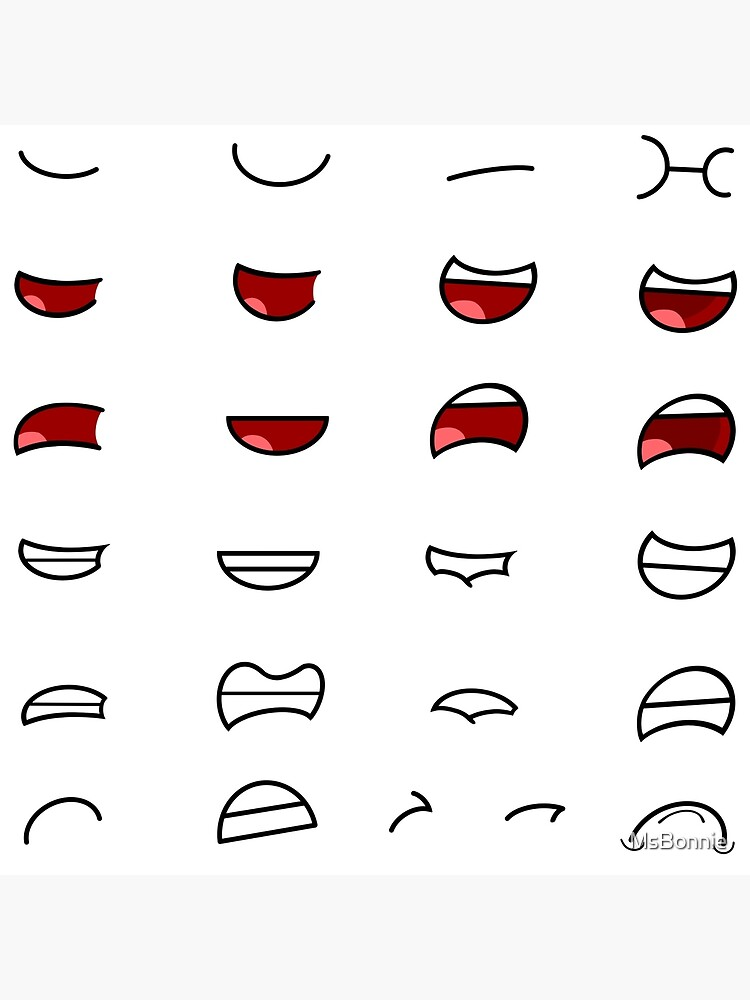Bfdi Mouths by AbbysekALT on DeviantArt