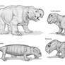 Dicynodonts 3 by WillemSvdMerwe on DeviantArt