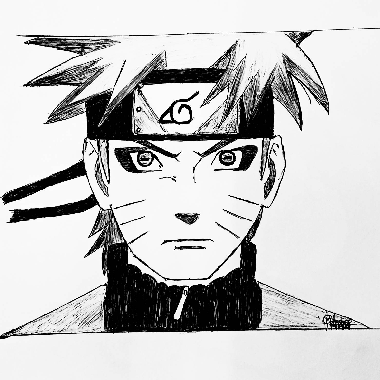 A simple Naruto drawing. by Player2Enters on DeviantArt