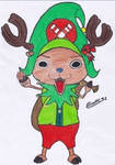 Elf Chopper: One Piece Fashion Contest Entry by EvolutionArt52