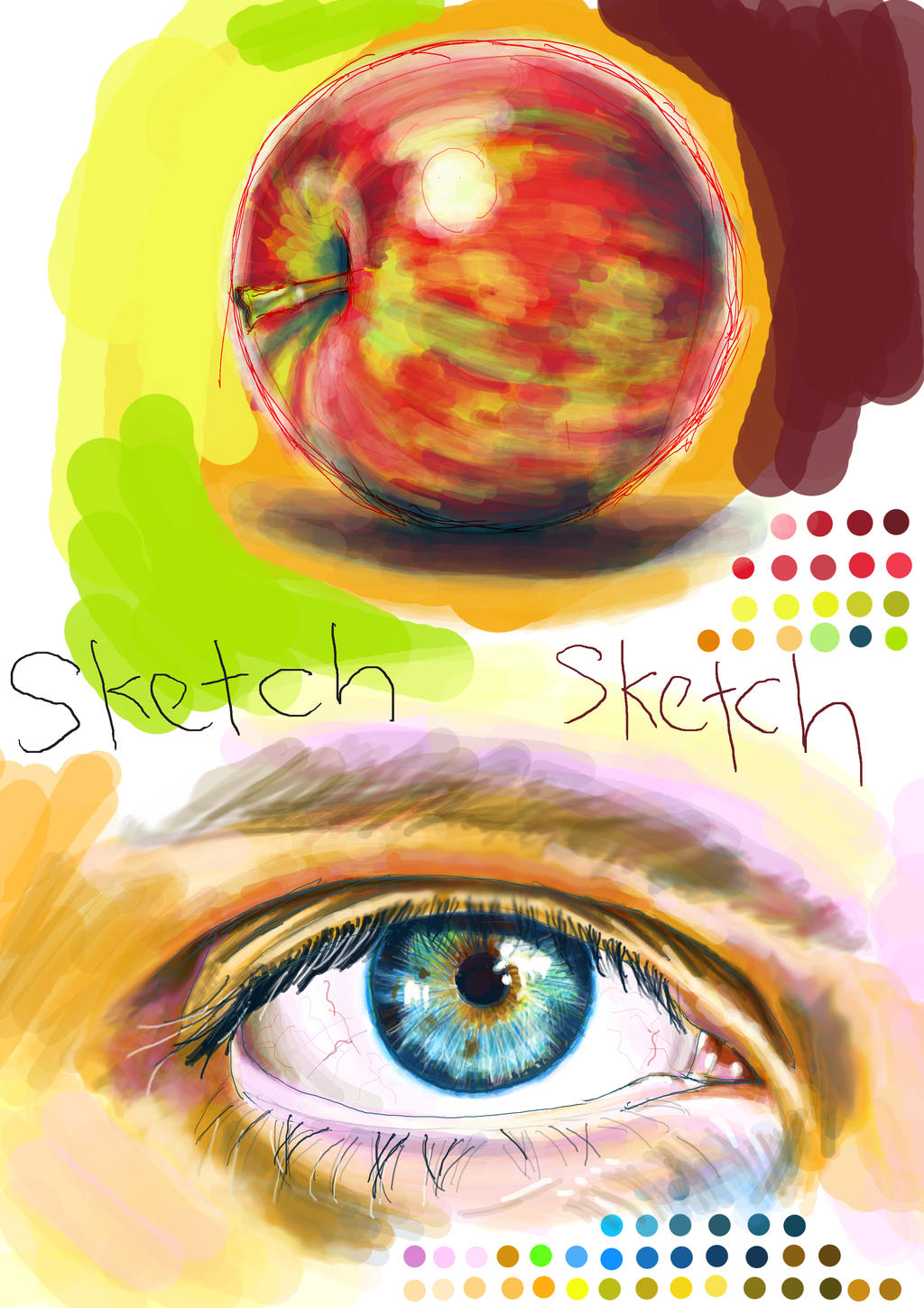 Apple Eye by Hshen21 on DeviantArt