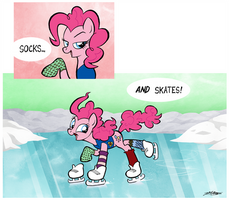 Pinkie in Socks