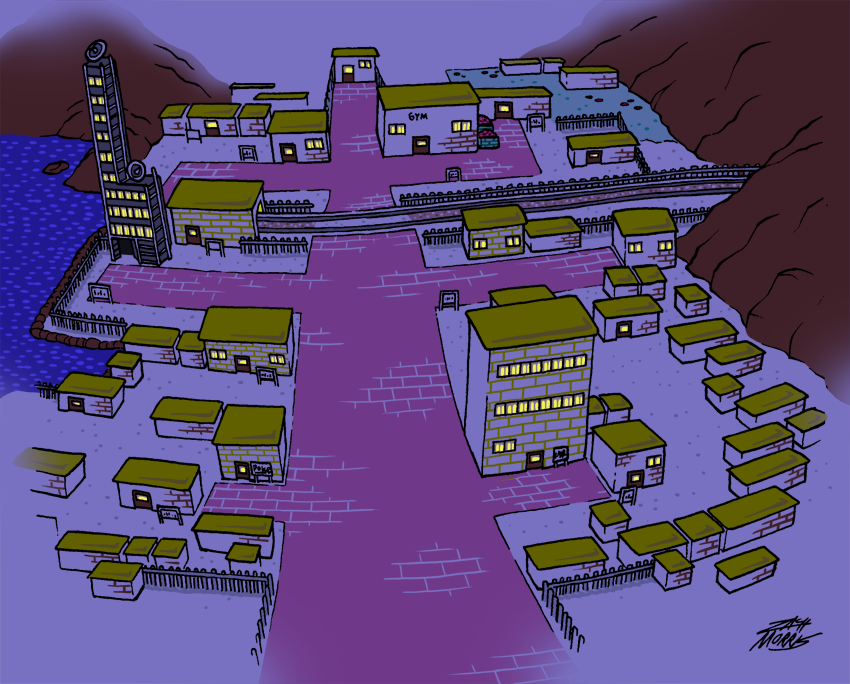 Goldenrod City (Night)