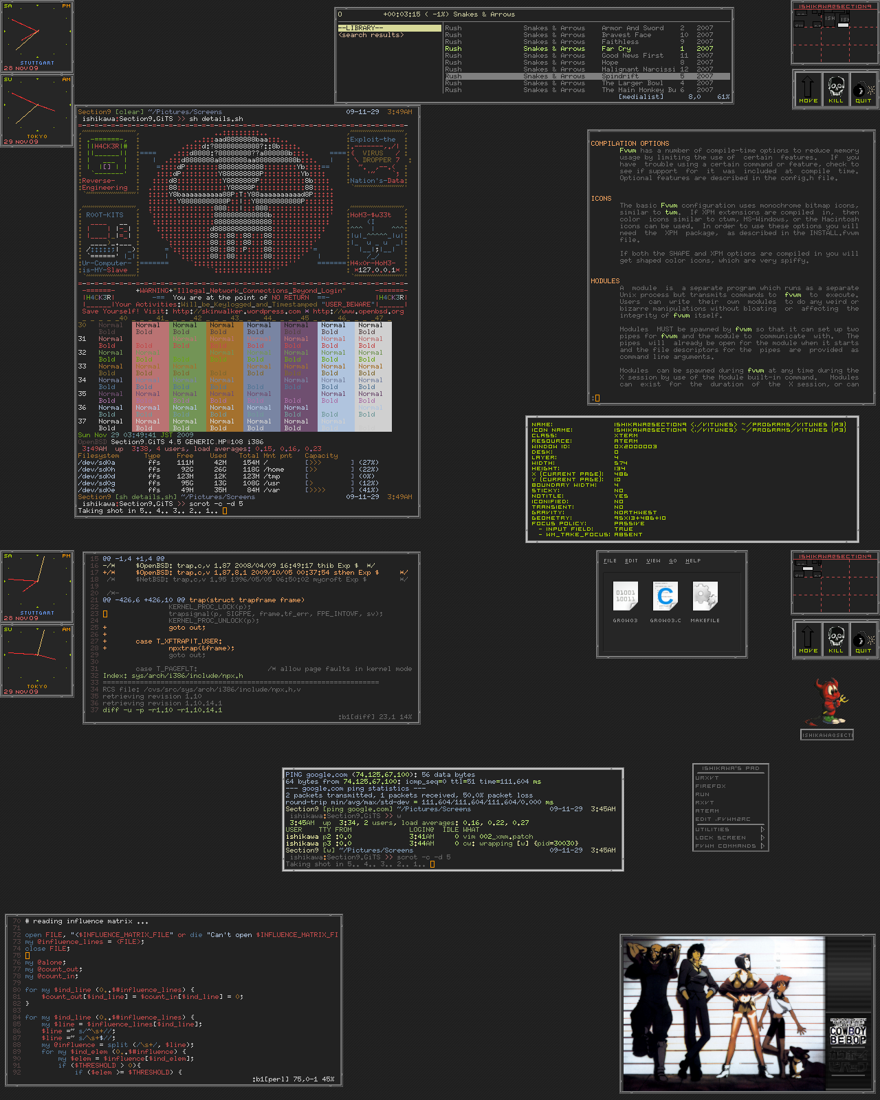 Fvwm+OpenBSD - Ace