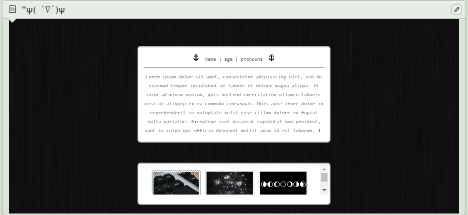 simple dark | custom box code by ramcodes on DeviantArt