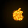apple fire wallpaper