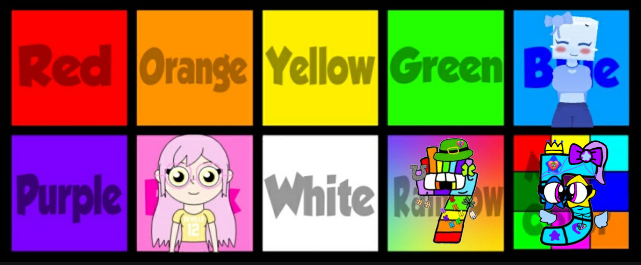 Color Collab Colors collab by LuckyRay7 on DeviantArt