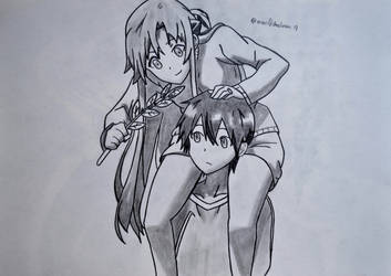 Asuna and Kirito :) Sword Art Online