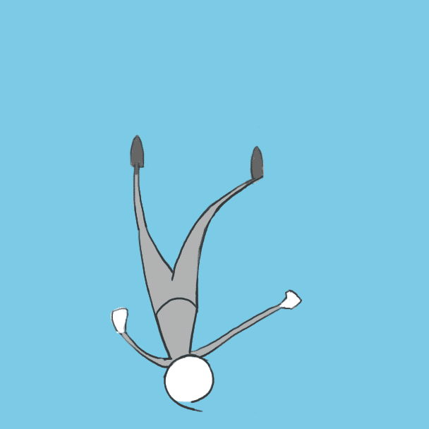 Side Fall Animation Moving Animation Falling Man Gifs