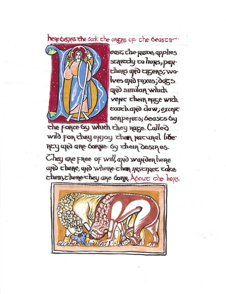 Repro of Medieval Document