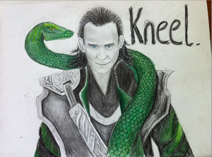 Loki- Kneel