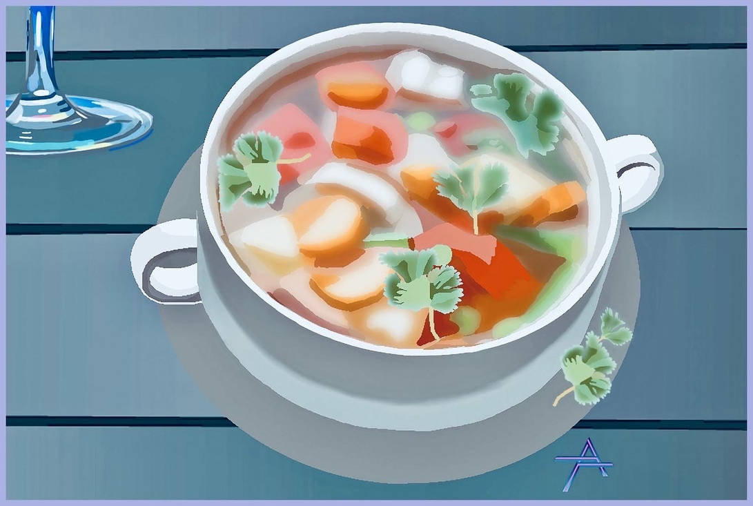 Soup Artwork by artsydreambym on DeviantArt