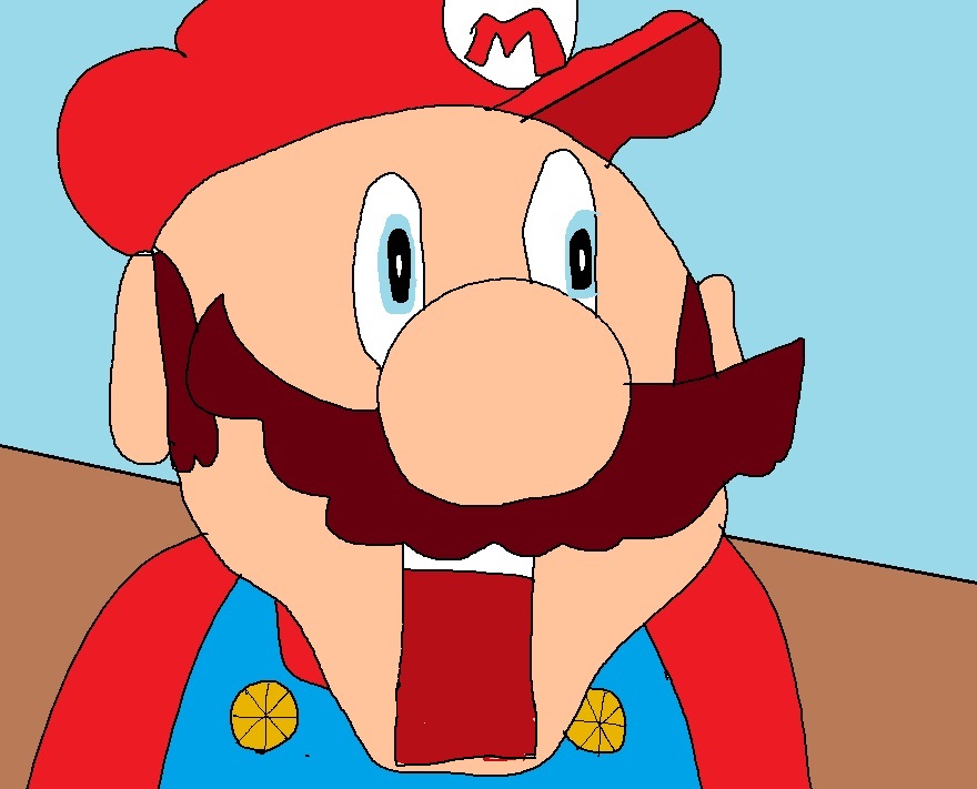 Mario Intrigued Mario surprised by DimensionKirby on DeviantArt