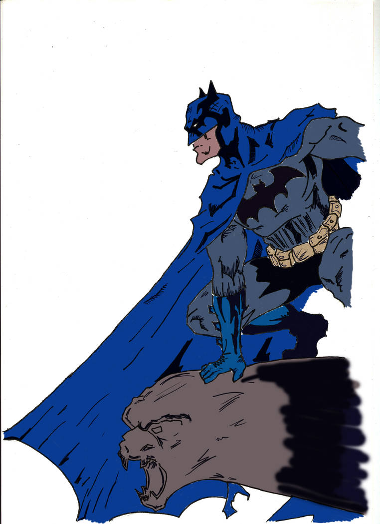 batman colore by MiCkEyD91 on DeviantArt