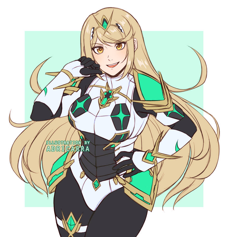 CM Battlesuit Mythra By Adricarra On DeviantArt cm-battlesuit-mythra-by-adricarra-on-deviantart