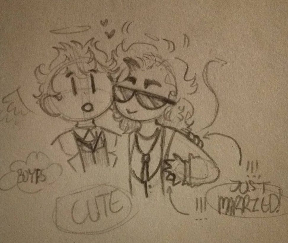.:Married, but Lowkey - Good Omens:. by PaintedCryptid on DeviantArt